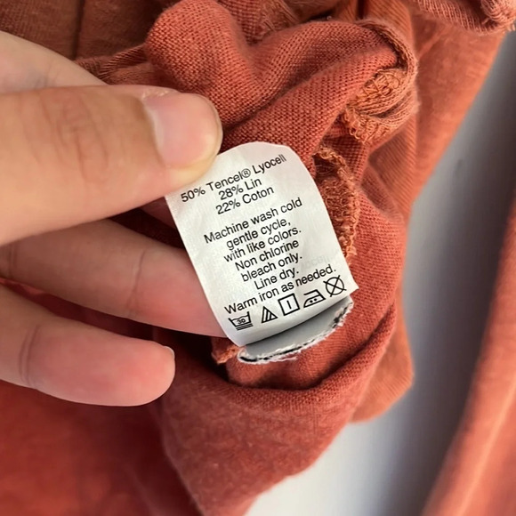 Madewell Soundcheck Side-Tie Tee Size Medium - Picture 5 of 7